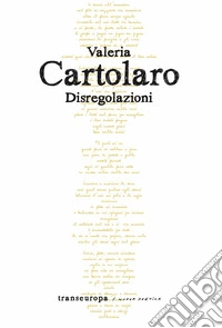 Disregolazioni libro