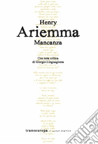Mancanza libro
