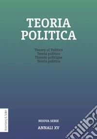 Teoria politica (2025). Vol. 15 libro