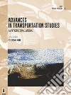 Advances in transportation studies. An international journal (2022) libro di Calvi A. (cur.)