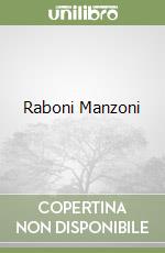 Raboni Manzoni libro