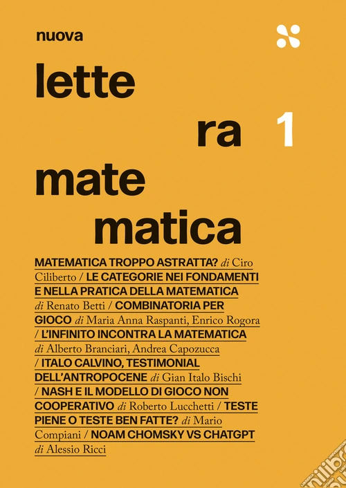 Nuova lettera matematica. Vol. 1