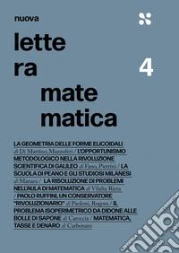 Nuova lettera matematica. Vol. 4