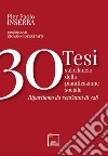 30 tesi sul rilancio della pianificazione sociale. Ripartiamo da vent'anni di 328 libro