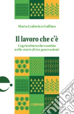 Il lavoro che c'è. L'agricoltura che cambia nelle storie di tre generazioni libro