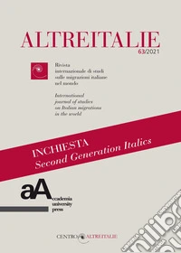 Altreitalie. Rivista internazionale di studi sulle popolazioni di origine italiana nel mondo. Vol. 63 libro