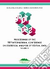Proceedings of the 16th International Conference on statistical analysis of textual data. Vol. 1 libro
