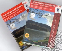 Laghi Suviana e Brasimone. Alte Valli del Savena, Setta e Limentra. Con mappa escursionistica libro