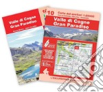 Valle di Cogne, Gran Paradiso. Ediz. multilingue. Con carta 1:25.000 libro