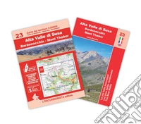 Alta Valle di Susa Bardonecchi Mont Thabor. Carta dei sentieri 1:25000 con guida alle più belle escursioni. Con Carta geografica ripiegata libro