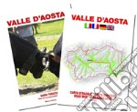 Valle D'Aosta. Guida turistica con carta stradale 1:100.000. Con Carta geografica ripiegata libro