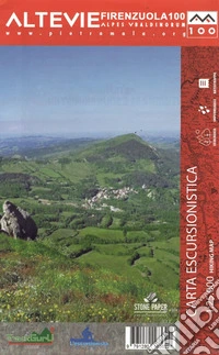 Alte vie di Firenzuola. Carta dei sentieri 1:25000 libro