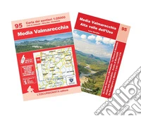 Media Valmarecchia. Alta valle dell'Uso. Con guida escursionistica. Con carta dei sentieri 1:25000 libro