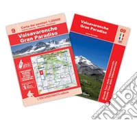 Valsavarenche Gran Paradiso. Carta dei sentieri 1:25000. Guida del Grande Tour della Valsavarenche e del Piccolo Tour della Valsavarenche. Ediz. italiana, inglese e francese. Con carta 1:25000 libro