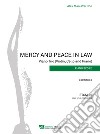 Mercy and peace in law. Piano Trio (violin, cello and piano). Partitura. Ediz. integrale libro