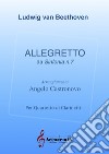 Allegretto. Da sinfonia n. 7. Ediz. a spirale libro