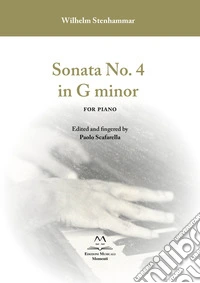 Sonata No. 4 in G minor. For Piano. Partitura libro