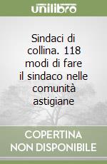 Sindaci di collina. 118 modi di fare il sindaco nelle comunità astigiane libro