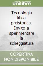 Tecnologia litica preistorica. Invito a sperimentare la scheggiatura