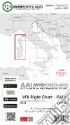 Avioportolano. VFR flight chart LI 7 Italy Sardinia-Corsica. ICAO annex 4 - EU-Regulations compliant. Ediz. italiana e inglese libro