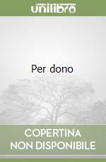 Per dono libro