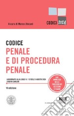 Codice penale e di procedura penale. Aggiornato alla legge n. 112 dell'8 agosto 2024 svuota carceri. libro