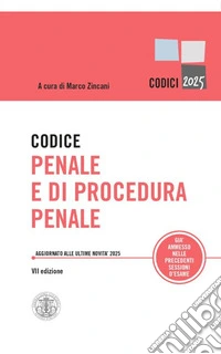 Codice penale e di procedura penale libro