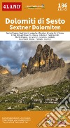 Dolomiti di Sesto. Sextner Dolomiten 1:25.000 libro di 4LAND Srl