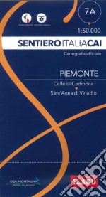 Piemonte. Da Colle di Cadibona a Sant'Anna di Vinadio 1:50.000 libro