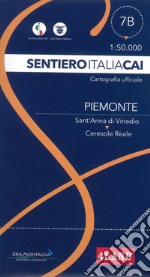 Piemonte. Da Sant'Anna di Vinadio a Ceresole Reale 1:50.000 libro