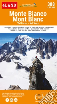 Monte Bianco-Mont Blanc. Val Ferret-Val Veny 1:25.000 libro