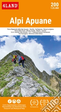 Alpi Apuane 1:25.000 libro