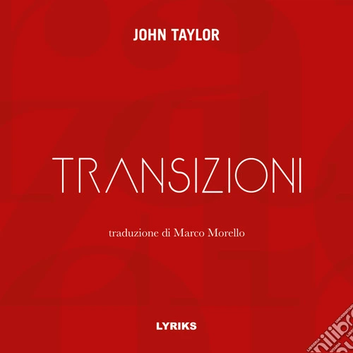 Transizioni. Testo inglese a fronte
