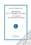 Frammenti di un discorso poetico. L'epistolario di Francesco Petrarca libro