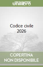 Codice civile 2026 libro