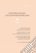 Sonnenaufgang und sonnenuntergang libro