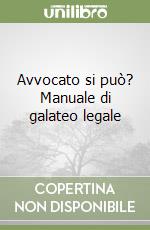 Avvocato si può? Manuale di galateo legale libro