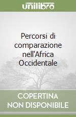 Percorsi di comparazione nell'Africa Occidentale