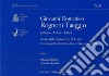 Rognoni Taeggio Giovanni Domenico - Partito delle Canzoni à 4. & 8. voci libro di Carideo Armando (cur.) Bellotti E. (cur.)