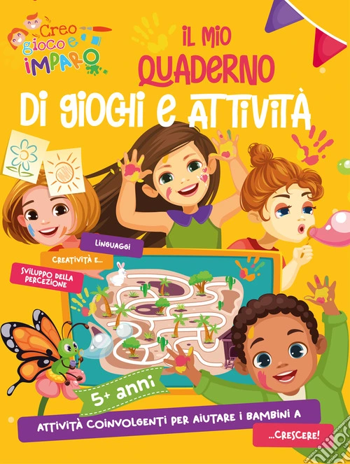 Il mio quaderno di giochi e attività
