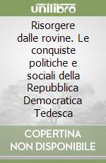 Risorgere dalle rovine. Le conquiste politiche e sociali della Repubblica Democratica Tedesca libro