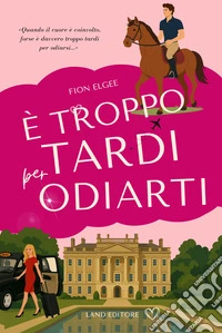 É troppo tardi per odiarti libro