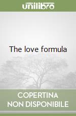 The love formula libro