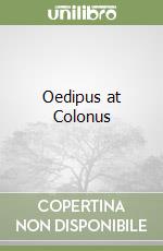 Oedipus at Colonus libro