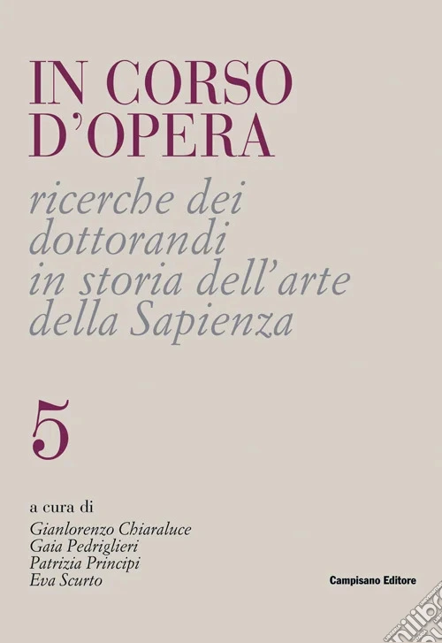 Ricerche dei dottorandi in storia dell'arte della Sapienza