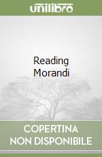 Reading Morandi