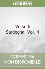 Versi di Sardegna. Vol. 4 libro