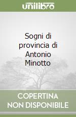 Sogni di provincia di Antonio Minotto libro