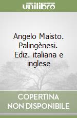 Angelo Maisto. Palingènesi. Ediz. italiana e inglese libro