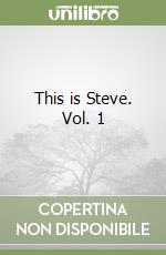 This is Steve. Vol. 1 libro